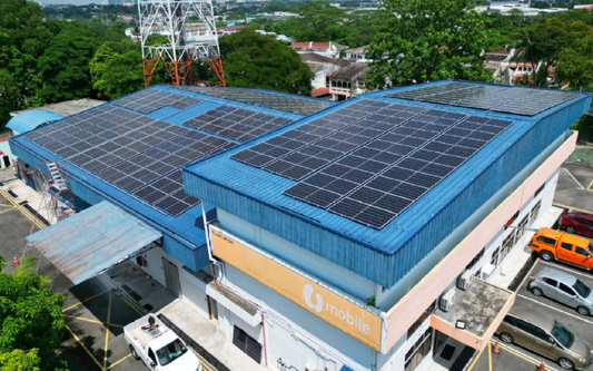 Umobile – Completed a 150kWp Rooftop Solar PV System