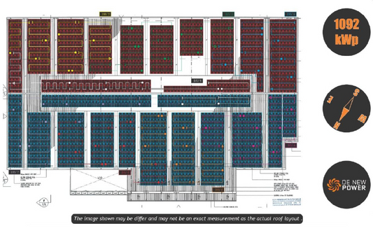 Hiroyuki Industries (M) Sdn Bhd, Senai- 1092kWp Rooftop Solar PV System